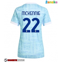 Ženske Nogometnih dresov Juventus Weston McKennie #22 Gostujoči 2025-26 Kratki rokavi